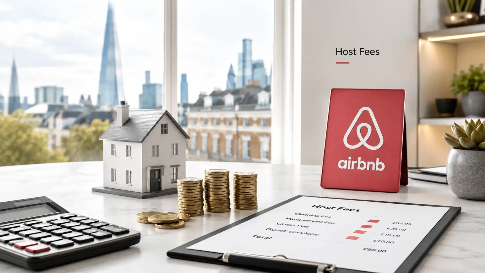 Airbnb Management Fees UK