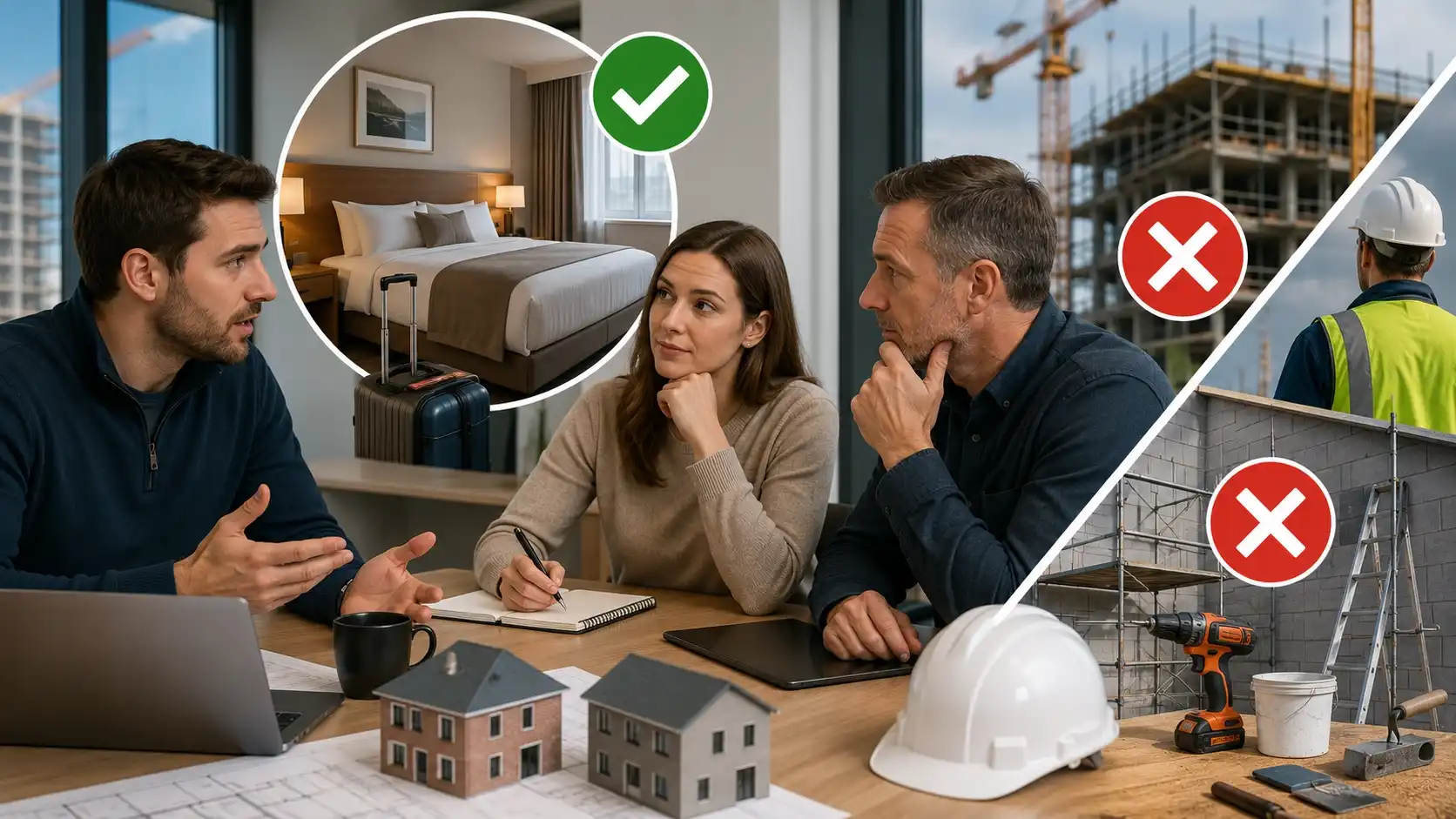 Does the construction reverse charge apply to accommodation?