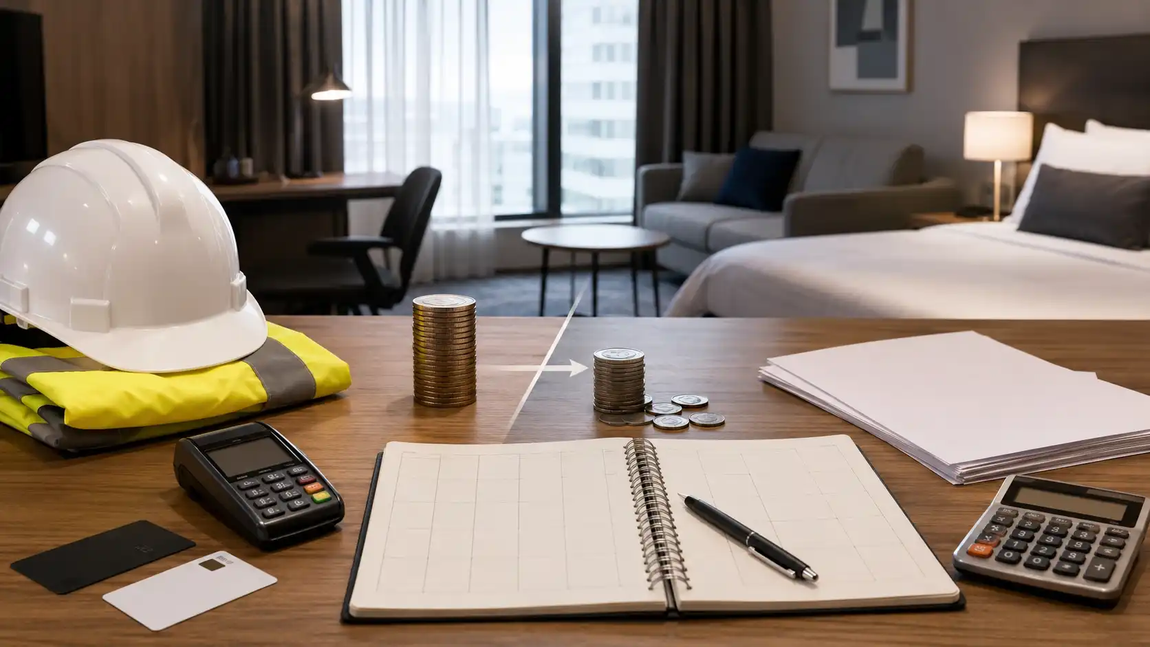 How does VAT work on contractor accommodation?