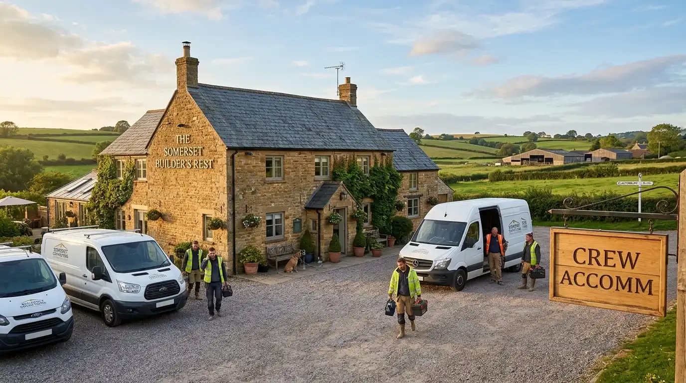Beds for Builders Group and Crew Bookings in Somerset