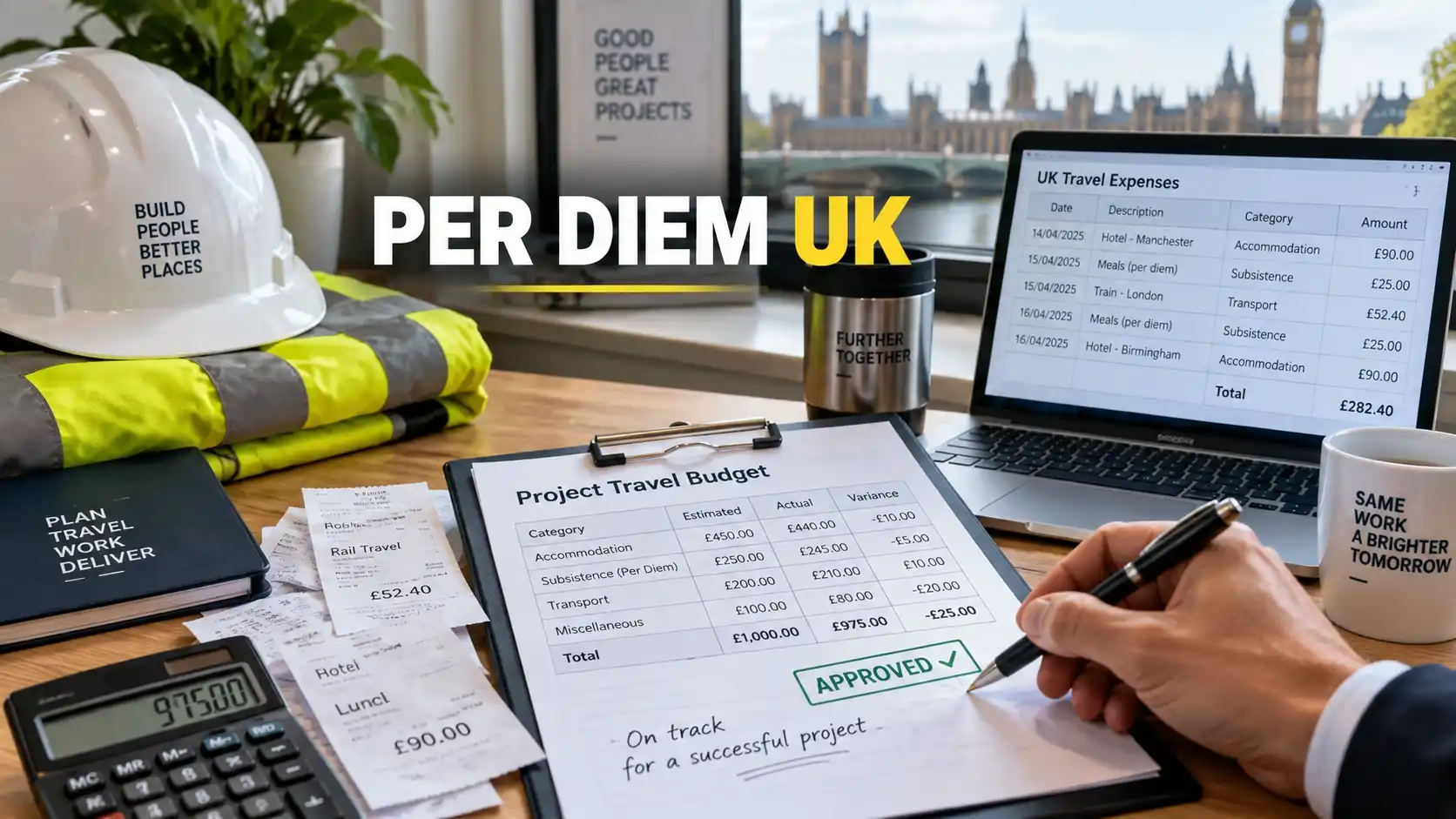 Per Diem Rates UK: Building a Budget Finance Will Sign Off