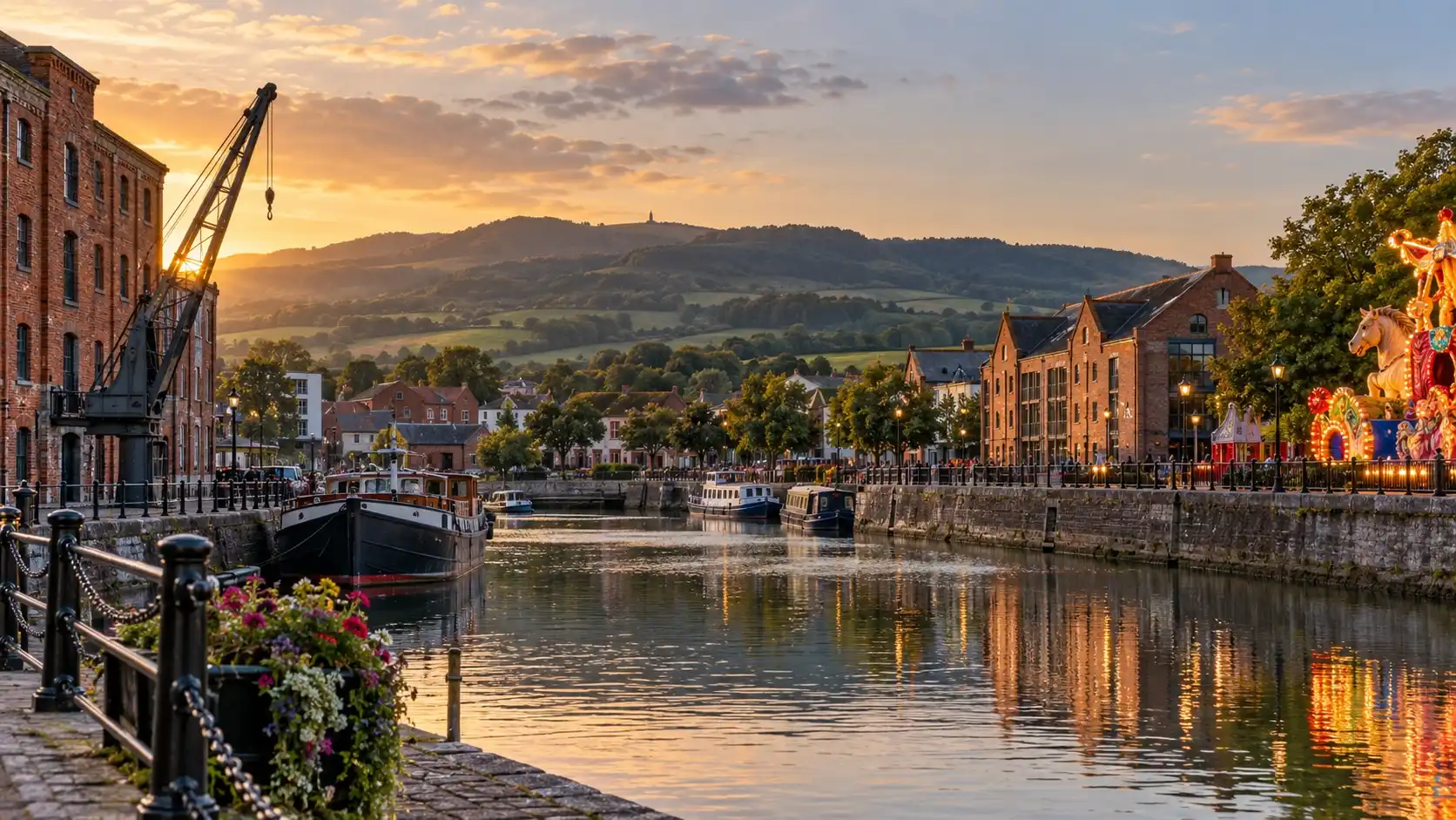 Things to Do in Bridgwater- Quantocks, Docks, Carnival