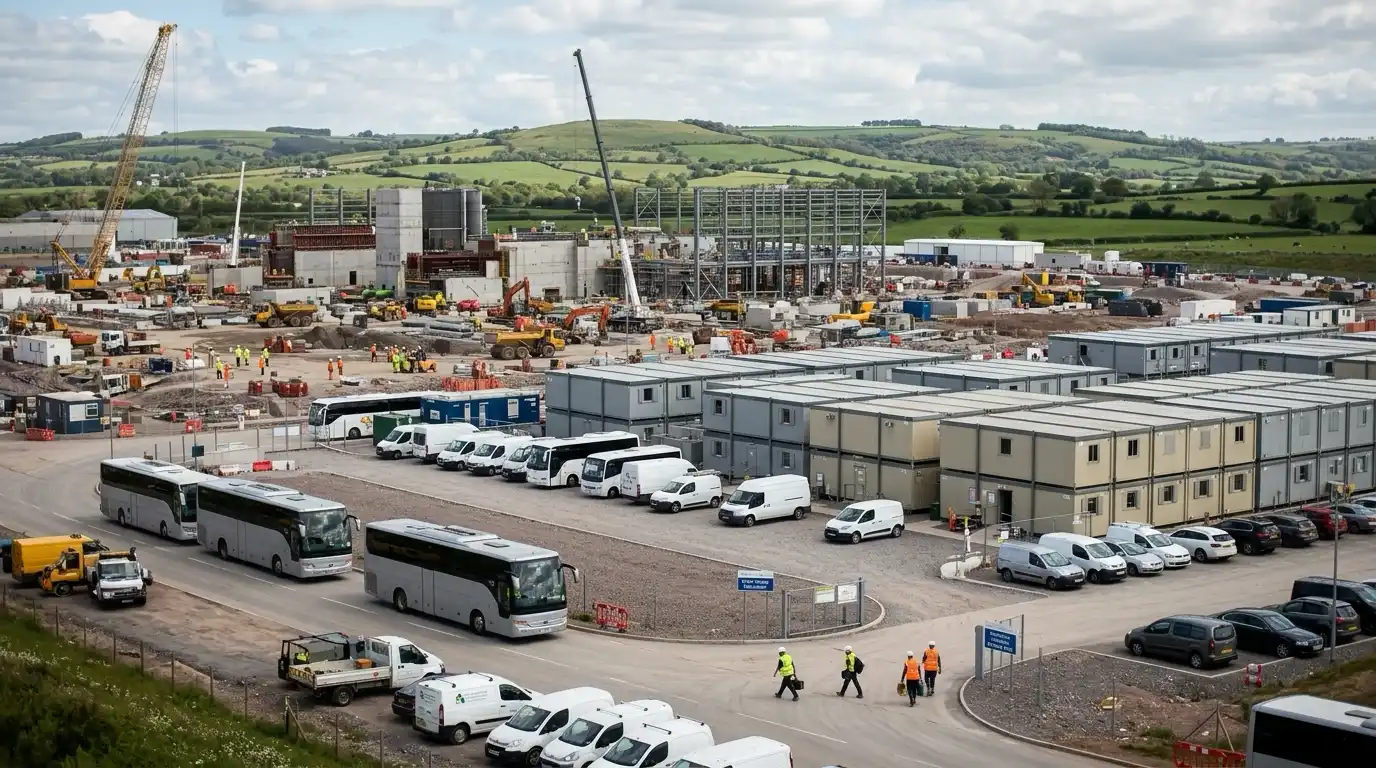 Why is crew accommodation demand rising in Somerset